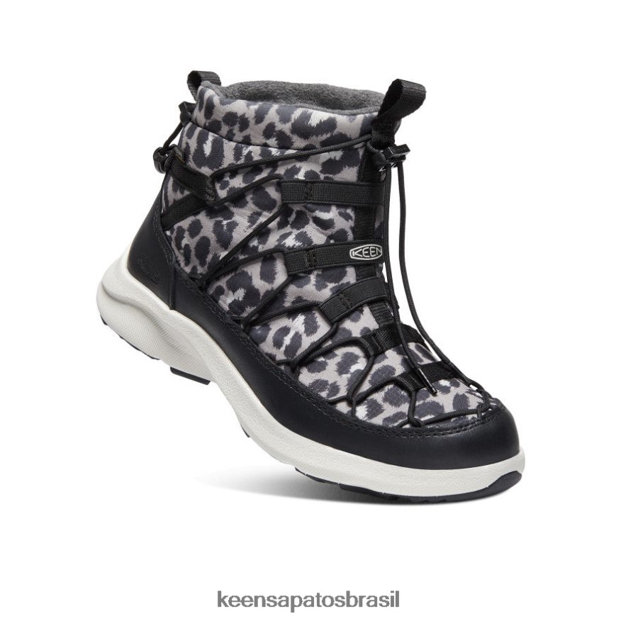 KEEN calçados J8VDXX626 animal print/bétula prateada uneek snk ii chukka à prova d'água mulheres - Image 3