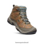 KEEN calçados J8VDXX637 coco torrado/atlântico norte bota impermeável circadia mulheres - Image 3