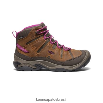 KEEN calçados J8VDXX638 xarope/amora bota impermeável circadia mulheres