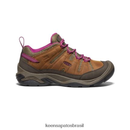 KEEN calçados J8VDXX640 xarope/amora sapato de ventilação circadia mulheres