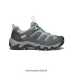 KEEN calçados J8VDXX646 cinza aço/cacatua sapato koven mulheres