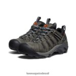 KEEN calçados J8VDXX64 cinza aço/escarlate ibis viajante homens - Image 2