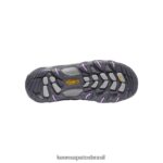 KEEN calçados J8VDXX665 cinza aço/violeta africana sapato impermeável koven mulheres - Image 4