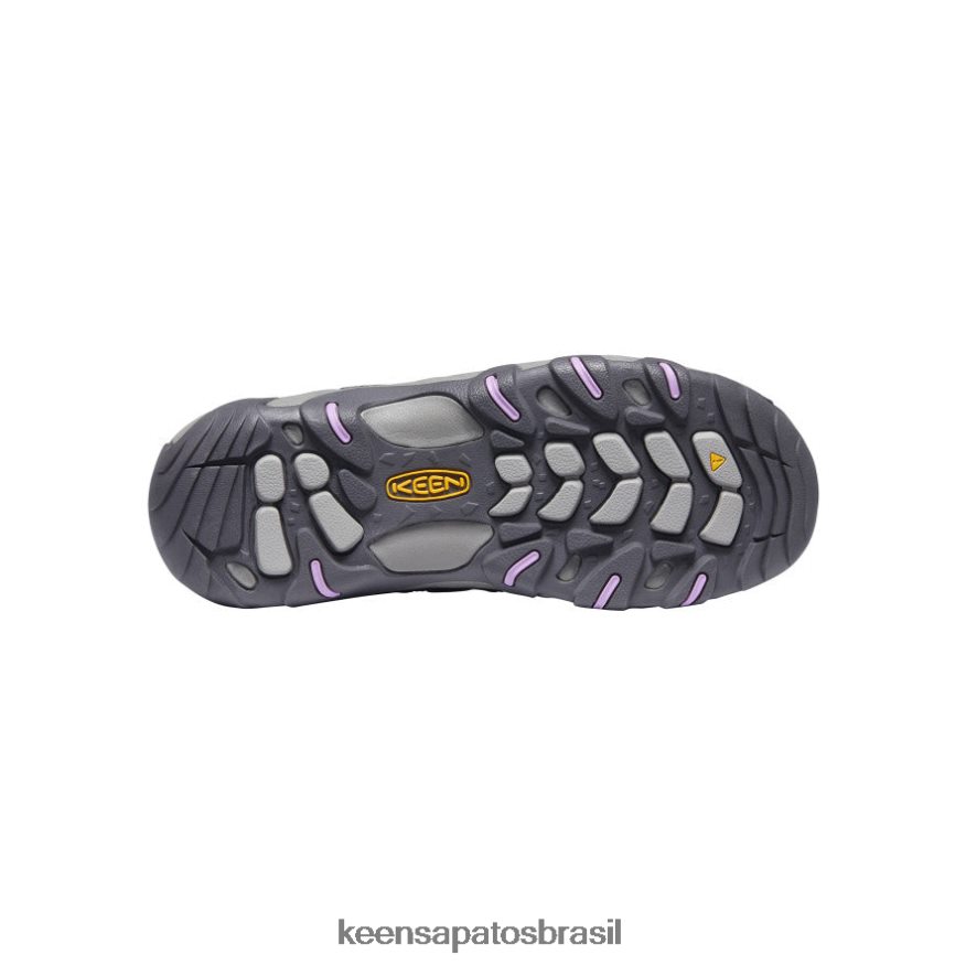 KEEN calçados J8VDXX665 cinza aço/violeta africana sapato impermeável koven mulheres - Image 4