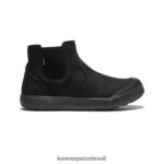 KEEN calçados J8VDXX672 triplo preto/preto elena impermeável chelsea mulheres