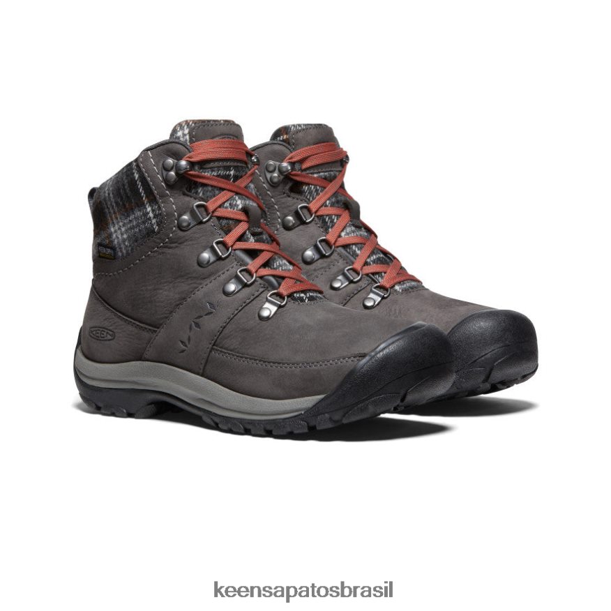 KEEN calçados J8VDXX676 ímã/xadrez preto bota impermeável de inverno kaci iii mulheres - Image 2
