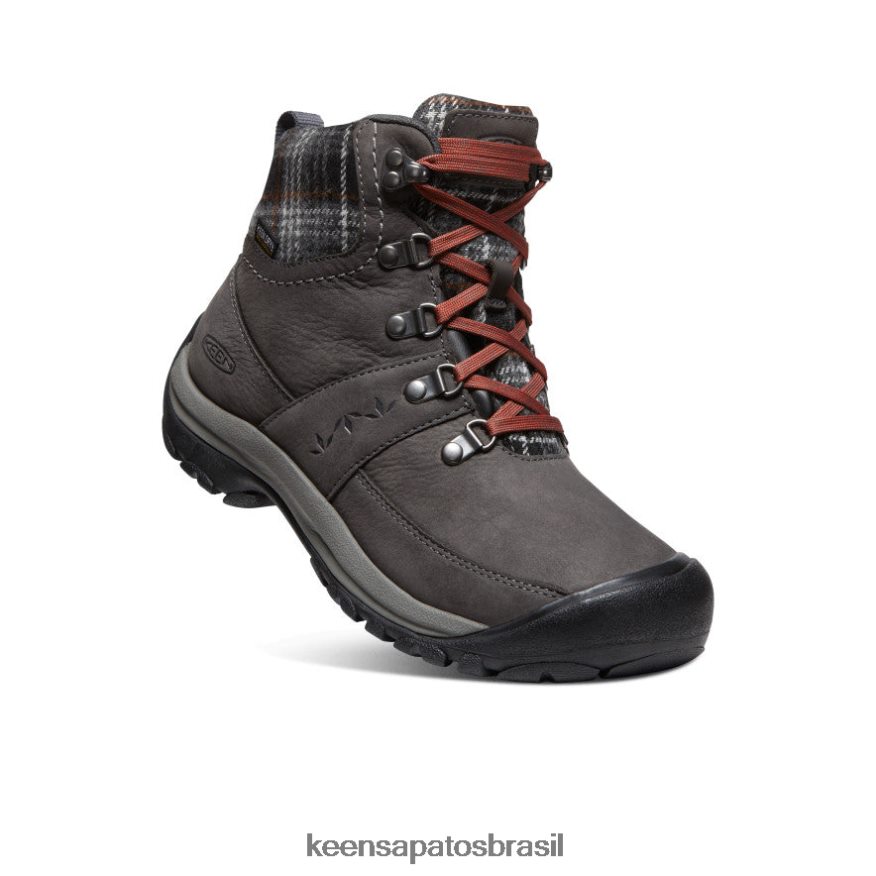 KEEN calçados J8VDXX676 ímã/xadrez preto bota impermeável de inverno kaci iii mulheres - Image 3