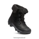 KEEN calçados J8VDXX678 preto bota curta impermeável betty mulheres - Image 3