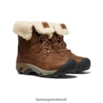 KEEN calçados J8VDXX679 marrom/shitake bota curta impermeável betty mulheres - Image 2