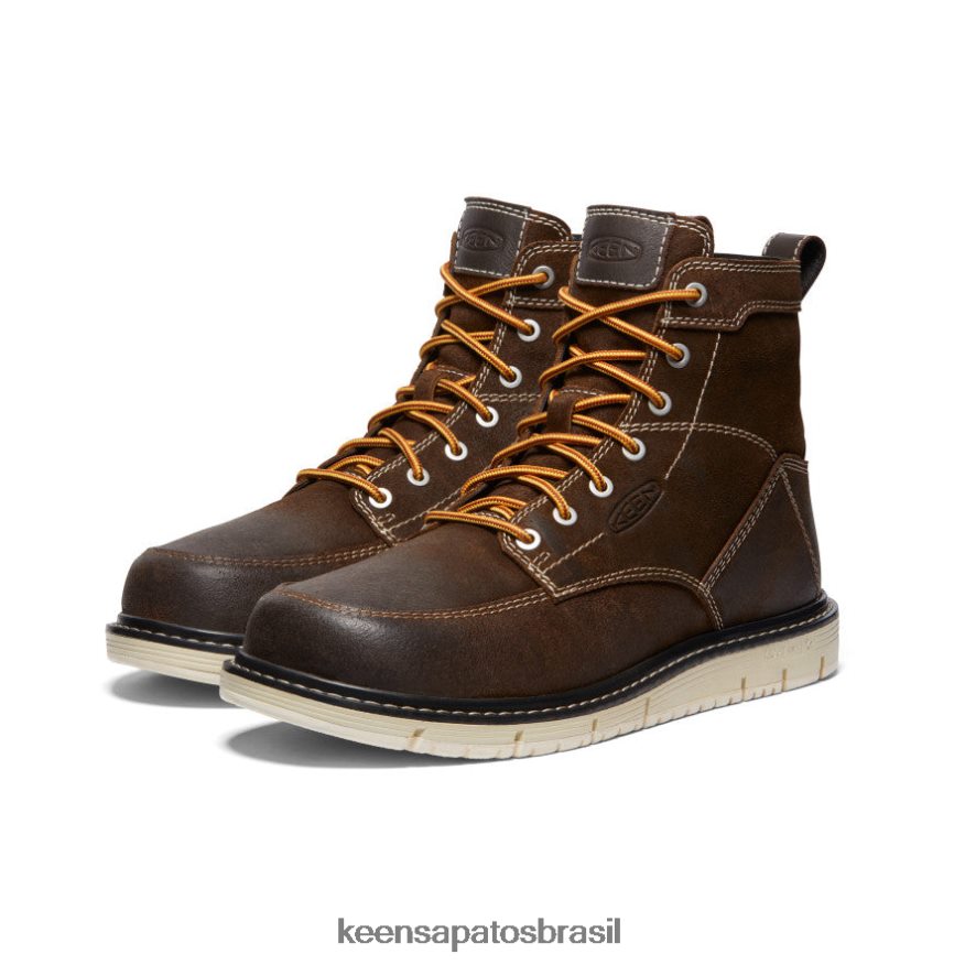 KEEN calçados J8VDXX67 grão de café/estrela branco São José 6" homens - Image 2