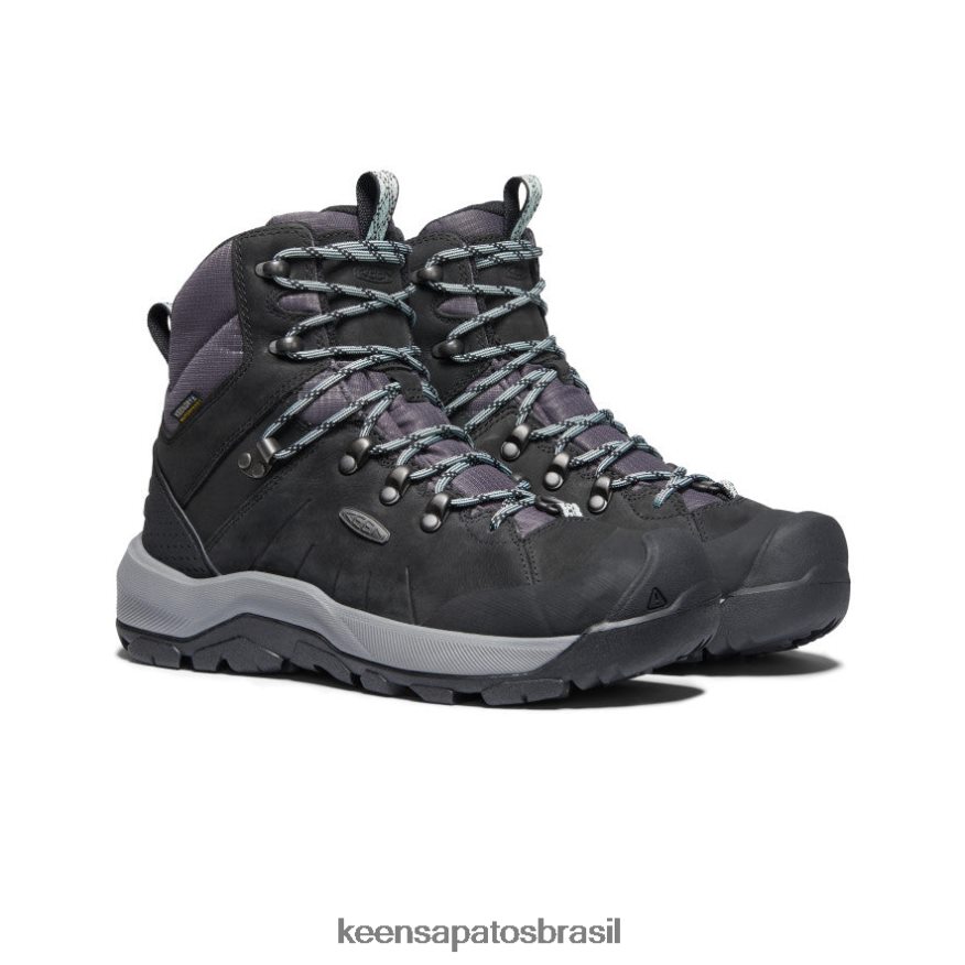 KEEN calçados J8VDXX684 preto/cinza porto bota polar revel iv mulheres - Image 2