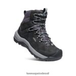 KEEN calçados J8VDXX684 preto/cinza porto bota polar revel iv mulheres - Image 3