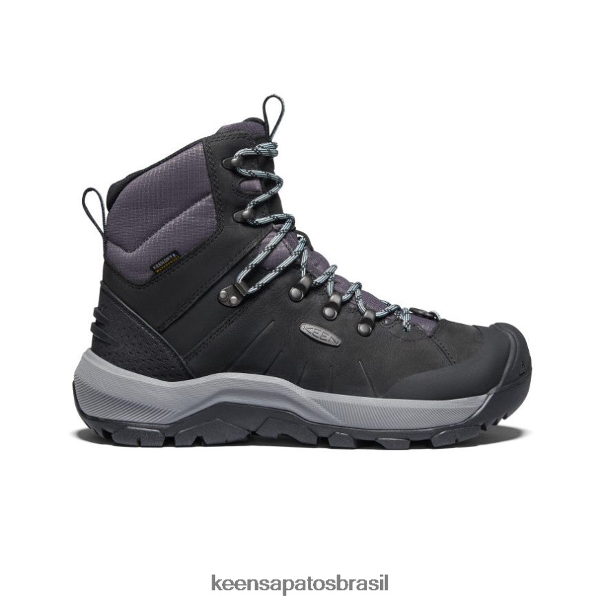 KEEN calçados J8VDXX684 preto/cinza porto bota polar revel iv mulheres - Image 1