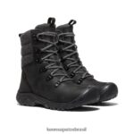 KEEN calçados J8VDXX691 lã preta/preta bota impermeável greta mulheres - Image 2