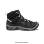 KEEN calçados J8VDXX693 preto/nuvem azul bota polar circadia mulheres