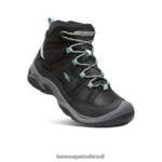 KEEN calçados J8VDXX693 preto/nuvem azul bota polar circadia mulheres - Image 3