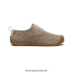 KEEN calçados J8VDXX696 feltro cinza/bétula sapato derby mosey mulheres