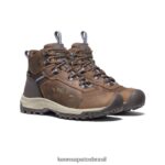KEEN calçados J8VDXX708 coco torrado/índigo vintage bota impermeável de cume da bacia mulheres - Image 2