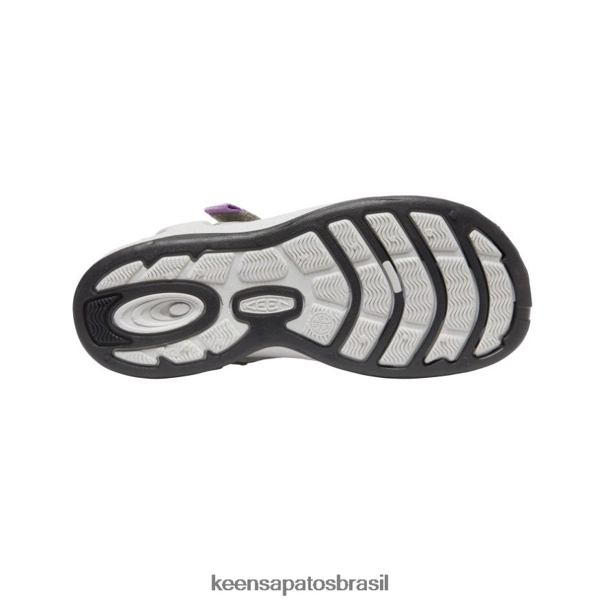 KEEN calçados J8VDXX709 garoa/lavanda inglesa sandália drift creek com duas tiras mulheres - Image 4
