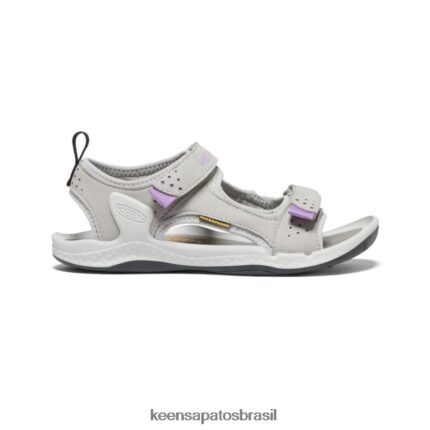 KEEN calçados J8VDXX709 garoa/lavanda inglesa sandália drift creek com duas tiras mulheres