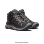 KEEN calçados J8VDXX70 preto/cinza aço bota impermeável circadia homens - Image 2