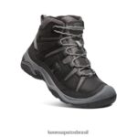 KEEN calçados J8VDXX70 preto/cinza aço bota impermeável circadia homens - Image 3