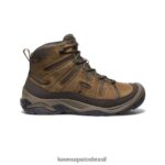 KEEN calçados J8VDXX71 bisonte/tigrado bota impermeável circadia homens