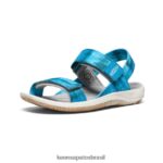 KEEN calçados J8VDXX722 musgo marinho/fiorde azul elle alça traseira Crianças grandes - Image 3