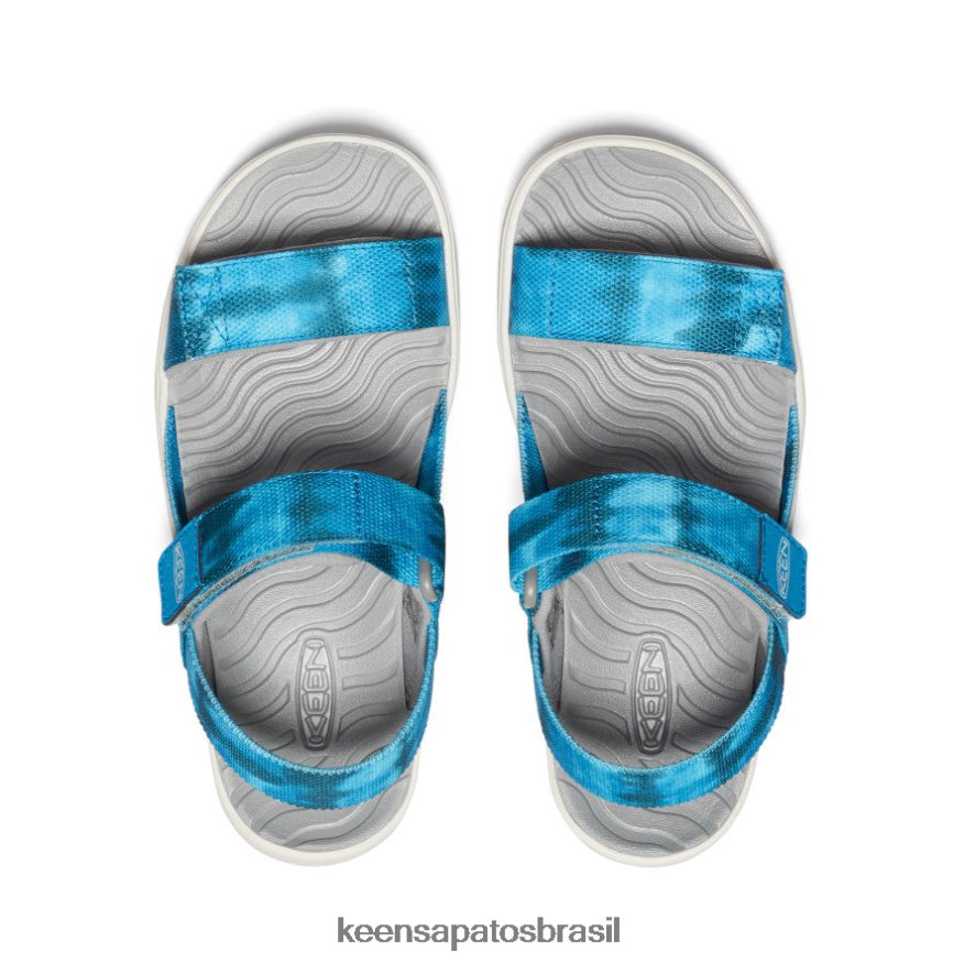 KEEN calçados J8VDXX722 musgo marinho/fiorde azul elle alça traseira Crianças grandes - Image 4