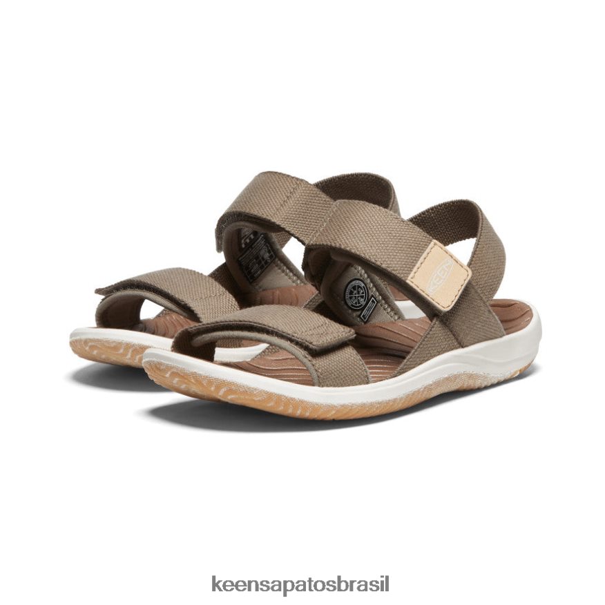 KEEN calçados J8VDXX724 tigrado/estrela branco elle alça traseira Crianças grandes - Image 2