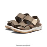KEEN calçados J8VDXX728 tigrado/estrela branco elle alça traseira criancinhas - Image 2