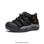 KEEN calçados J8VDXX729 Preto amarelo Nova Iorque h2 criancinhas - Image 3