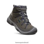KEEN calçados J8VDXX72 cinza aço/azul legião bota impermeável circadia homens - Image 3