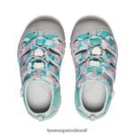 KEEN calçados J8VDXX734 glacê camuflado/rosa Nova Iorque h2 criancinhas - Image 4