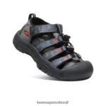 KEEN calçados J8VDXX735 cinza aço/preto Nova Iorque h2 criancinhas - Image 3