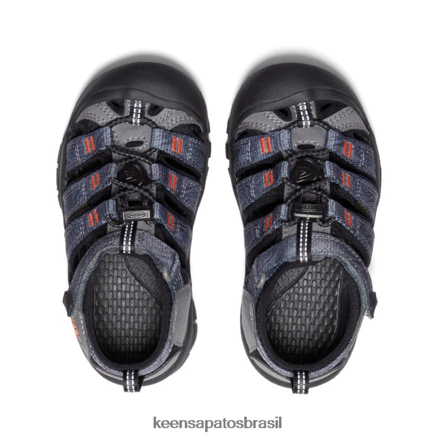 KEEN calçados J8VDXX735 cinza aço/preto Nova Iorque h2 criancinhas - Image 4