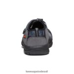 KEEN calçados J8VDXX735 cinza aço/preto Nova Iorque h2 criancinhas - Image 5