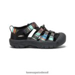 KEEN calçados J8VDXX736 raio preto Nova Iorque h2 criancinhas