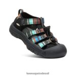 KEEN calçados J8VDXX736 raio preto Nova Iorque h2 criancinhas - Image 3