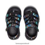 KEEN calçados J8VDXX736 raio preto Nova Iorque h2 criancinhas - Image 4