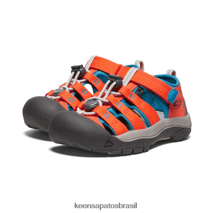 KEEN calçados J8VDXX738 segurança laranja/fiorde azul Nova Iorque h2 criancinhas - Image 2
