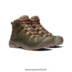 KEEN calçados J8VDXX73 azeitona escura/argila de oleiro bota impermeável circadia homens - Image 2
