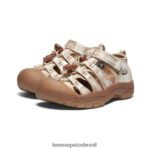 KEEN calçados J8VDXX742 urso esfumaçado/smores newport h2 x urso esfumaçado criancinhas - Image 2