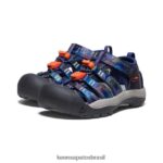 KEEN calçados J8VDXX743 urso esfumado/multi newport h2 x urso esfumaçado criancinhas - Image 2