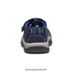 KEEN calçados J8VDXX743 urso esfumado/multi newport h2 x urso esfumaçado criancinhas - Image 5