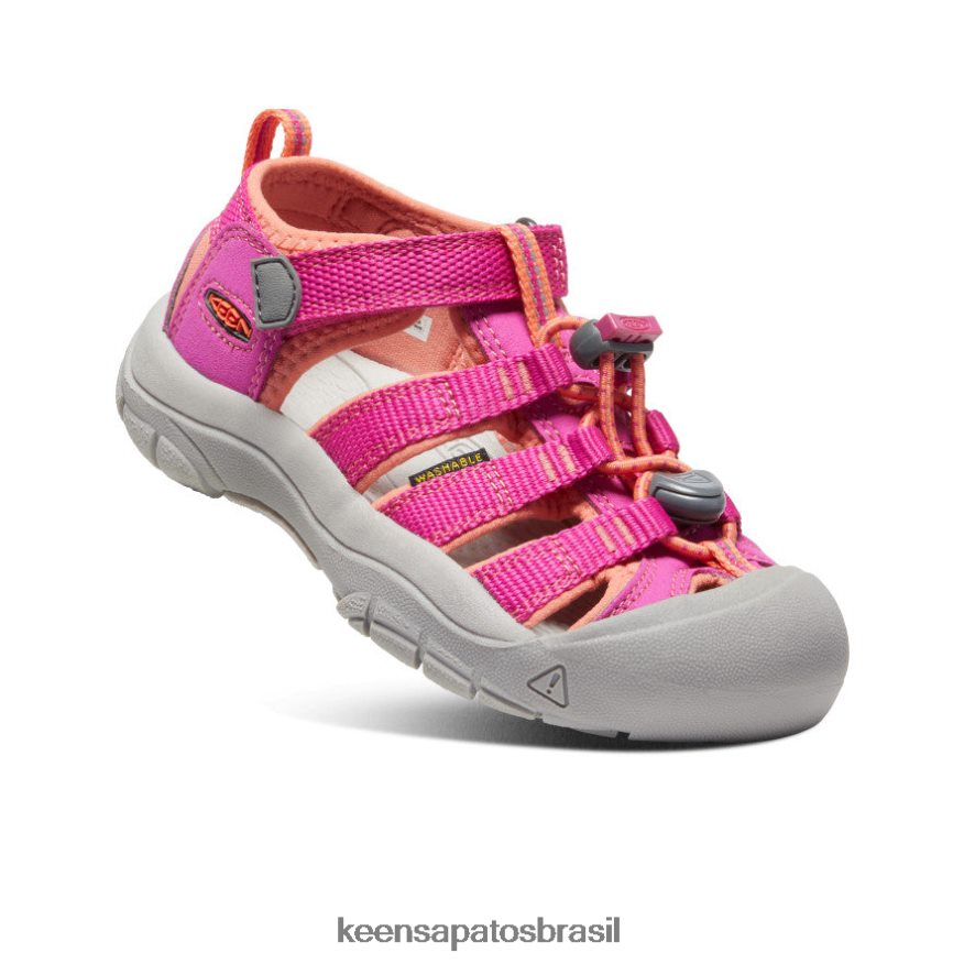 KEEN calçados J8VDXX747 coral muito berry/fusion Nova Iorque h2 criancinhas - Image 3