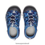 KEEN calçados J8VDXX748 camuflado/cobalto brilhante Nova Iorque h2 criancinhas - Image 4