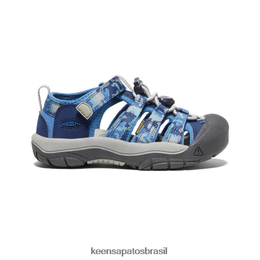 KEEN calçados J8VDXX748 camuflado/cobalto brilhante Nova Iorque h2 criancinhas - Image 1
