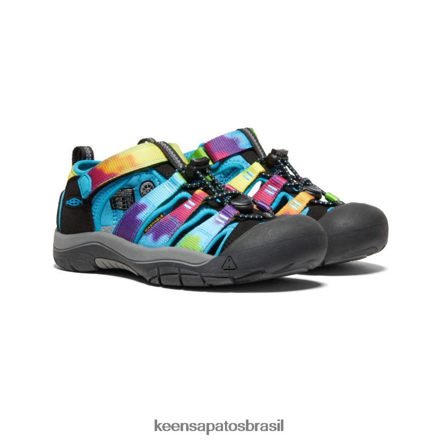 KEEN calçados J8VDXX749 tie-dye arco-íris Nova Iorque h2 Crianças grandes - Image 2