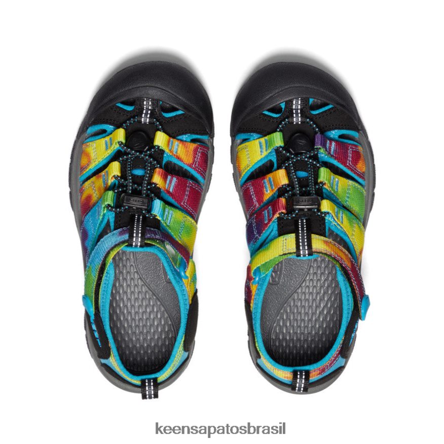 KEEN calçados J8VDXX749 tie-dye arco-íris Nova Iorque h2 Crianças grandes - Image 4